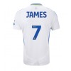 Leeds United Daniel James #7 Heimtrikot 2024-25 Kurzarm